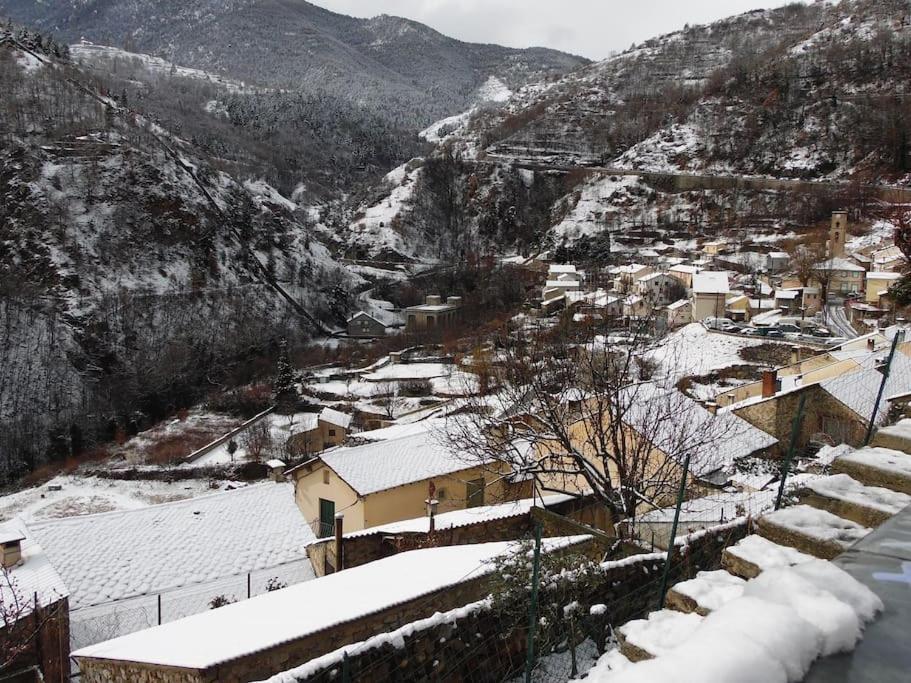 Paisible Maison Dans Les Pyrenees Fontpedrouse Bagian luar foto