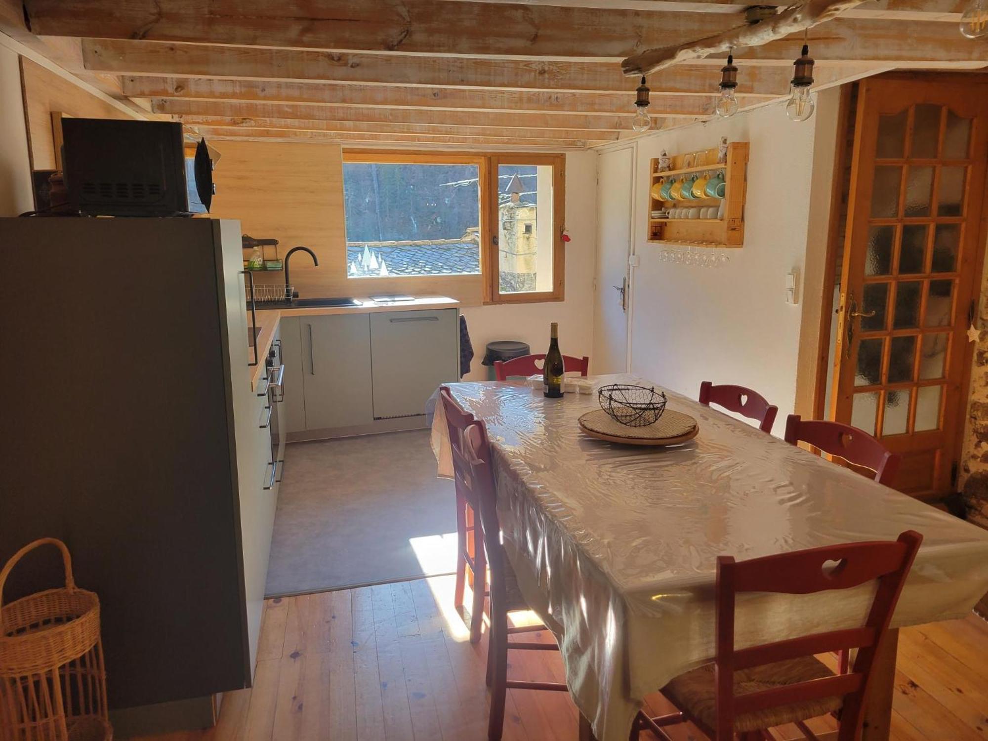 Paisible Maison Dans Les Pyrenees Fontpedrouse Bagian luar foto